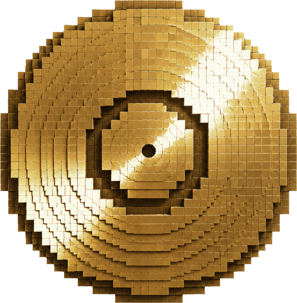 gold voxel record